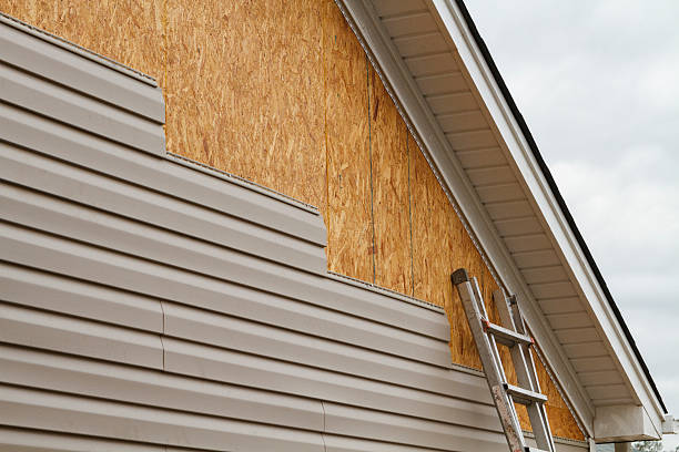 Professional Siding Contractor technician working in Ingleside, TX